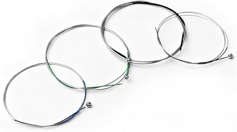 Pretwad Professional 4/4 Viola Strings - A, D, G, C Strings with Ball-End & Stainless Steel Core, Stainless Steel Core with Nickel Chromium Windings for Bright, Clear Tone & Stable Tuning - Image 1